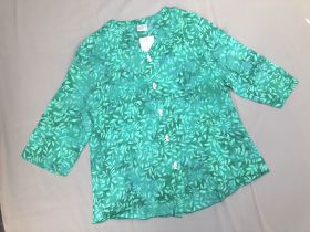 Viscose Bluse 3/4 Arm,