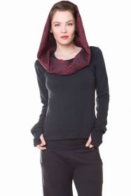Kapuzenshirt / Kapuzenpullover aus Baumwolle