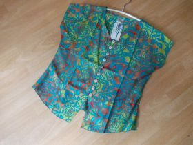 Kurzarm Viscose Bluse