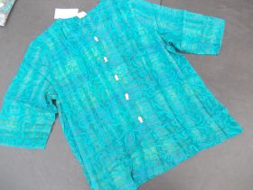 Viscose Bluse 3/4 Arm