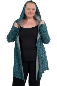 Cardigan, Kapuzenjacke