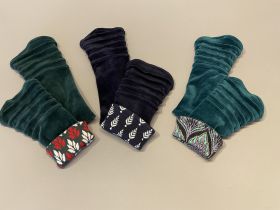 Wendbare Pulswärmer Samt