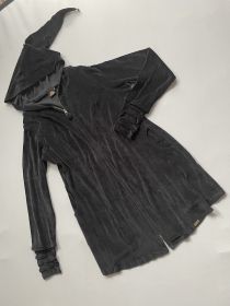 Kurzmantel mit Kapuze, Übergröße