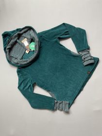 Kapuzenshirt / Kapuzenpullover aus Samt