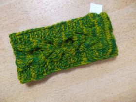 Handgestricktes Stirnband