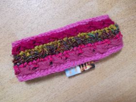 Handgestricktes Stirnband