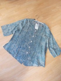 Viscose Bluse 3/4 Arm